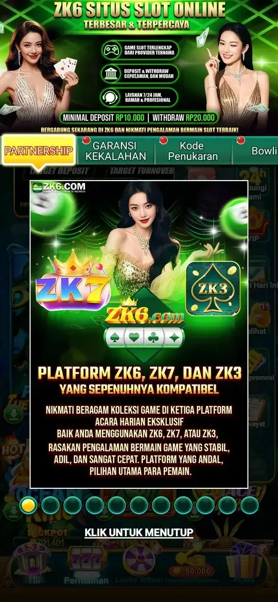 ZK6 APK tampilan utama slot online